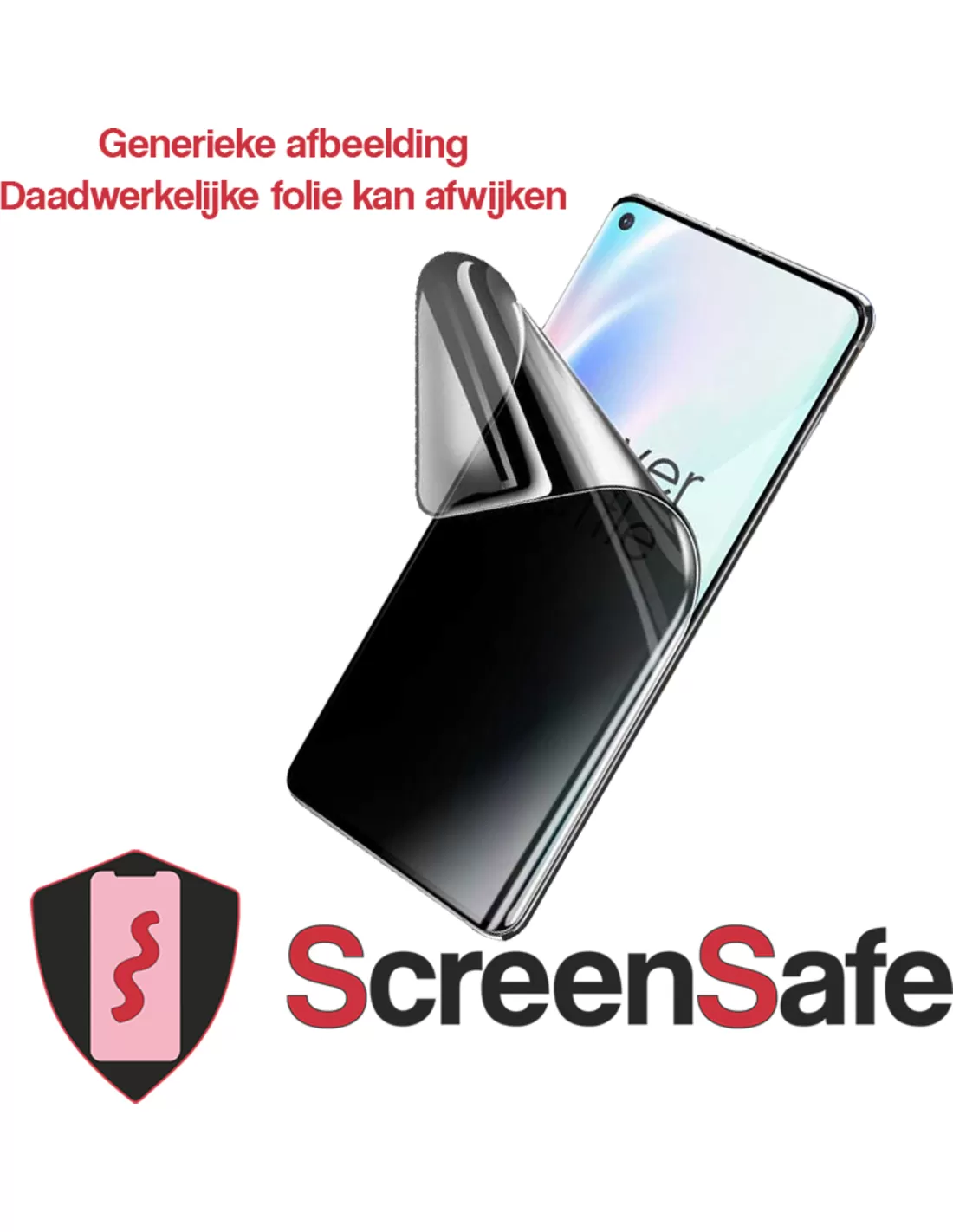 bezoeker Recyclen uitbreiden ScreenSafe High Definition Hydrogel screenprotector Huawei G610 Slagvast  Privacy (AAA)